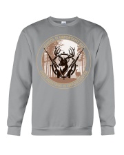important black deer hunting Crewneck Sweatshirt tile