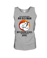 04 boxing old man Unisex Tank tile