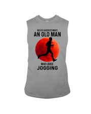 jogging old man never Sleeveless Tee tile