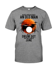 06 drum set never old man Premium Fit Mens Tee tile