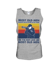 most old men Sporting clays Unisex Tank tile
