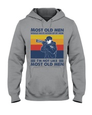 most old men Sporting clays Hooded Sweatshirt tile