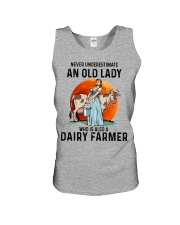 dairy farmer Unisex Tank tile