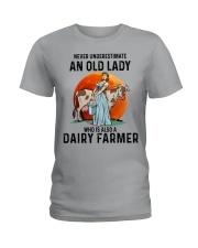 dairy farmer Ladies T-Shirt tile