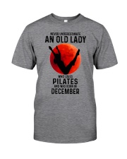 12 pilates old lady Classic T-Shirt front