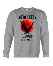 12 pilates old lady Crewneck Sweatshirt tile