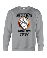08 baseball old man Crewneck Sweatshirt tile