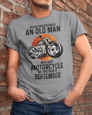 Motorcycle never 09 Classic T-Shirt apparel-classic-tshirt-lifestyle-26