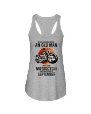 Motorcycle never 09 Ladies Flowy Tank tile
