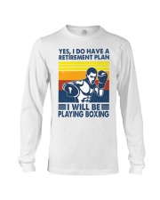 boxing plan Long Sleeve Tee tile