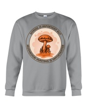 SCHOOL IS Mushroom hunting Crewneck Sweatshirt tile