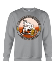 i like beer mobility scooter Crewneck Sweatshirt tile