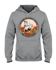 i like beer mobility scooter Hooded Sweatshirt tile