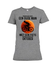 10 cycling old man never dutch Premium Fit Ladies Tee tile