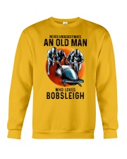 bobsleigh old man Crewneck Sweatshirt tile