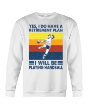 Handball Retirement Plan Crewneck Sweatshirt tile