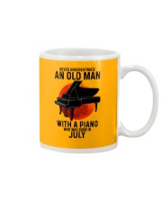 07 piano never old man Mug tile
