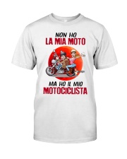 Non ho motociclista Classic T-Shirt front