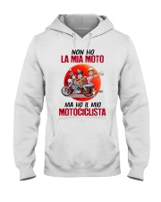 Non ho motociclista Hooded Sweatshirt tile