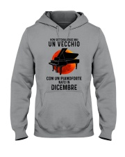 12 piano old man italy Hooded Sweatshirt tile