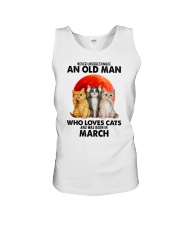 cats-old-man-3 Unisex Tank tile