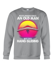 black old Hang gliding Crewneck Sweatshirt tile