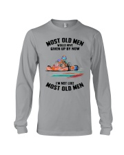 most old men kart racing Long Sleeve Tee tile