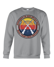 assuming-old man sporting-clays Crewneck Sweatshirt tile