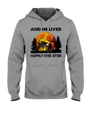 Piano And He Lived Hooded Sweatshirt tile