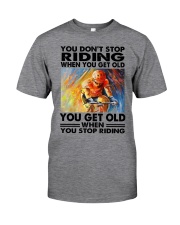 cycling riding Classic T-Shirt front