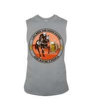 i like beer Horse Racing Sleeveless Tee tile