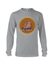 important black roller skating Long Sleeve Tee tile