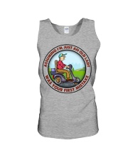 assuming-old lady mobility-Scooter Unisex Tank tile