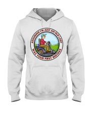 assuming-old lady mobility-Scooter Hooded Sweatshirt front