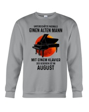 08 piano old man german Crewneck Sweatshirt tile