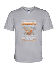 veteran-grandpa V-Neck T-Shirt tile