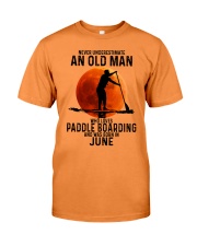 06 paddle boarding Premium Fit Mens Tee tile