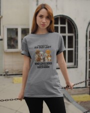 dogs-lady-12 Classic T-Shirt apparel-classic-tshirt-lifestyle-19