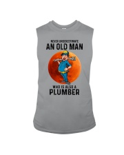 plumber never old man Sleeveless Tee tile