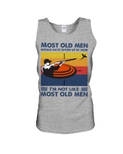 most old men Clay pigeon shooting Unisex Tank tile