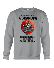 09 BIKER GRANDPA NEVER Crewneck Sweatshirt tile