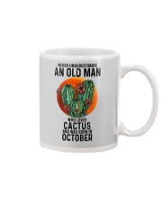 10 cactus never old man Mug tile