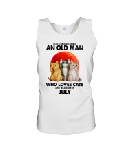 cats-old-man-7 Unisex Tank tile