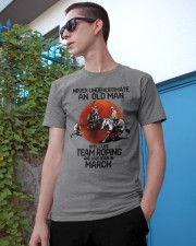 3 team roping never Classic T-Shirt apparel-classic-tshirt-lifestyle-17