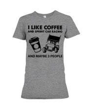like-coffee-sprint-car-racing Premium Fit Ladies Tee tile