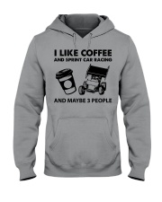 like-coffee-sprint-car-racing Hooded Sweatshirt tile
