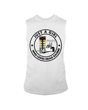 just a girl drag racing Sleeveless Tee tile