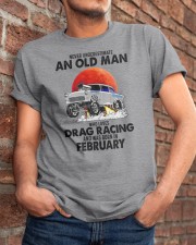 never drag racing-2 Classic T-Shirt apparel-classic-tshirt-lifestyle-26