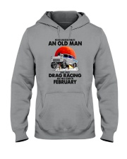 never drag racing-2 Hooded Sweatshirt tile