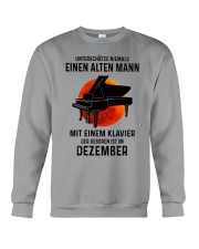 12 piano old man german Crewneck Sweatshirt tile